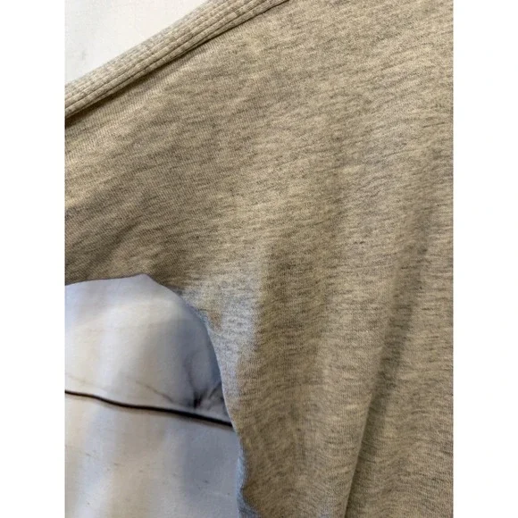 Lilly Pulitzer Gray Lightweight Knit Sweater Pockets Long Sleeve Women's M - Picture 3 of 7